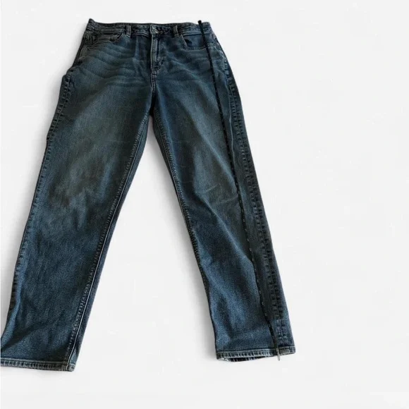 American Eagle Outfitters Dark Blue Straight Jeans - Picture 2 of 6